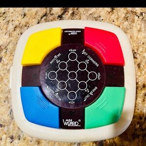 Vintage Vtech MINI WIZARD 1987 Light Up Electronic Memory Handheld Game Tested